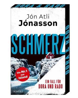 geniesserinnen - 1 x das Buch „Schmerz - Ein Fall für Dora und Rado“ - fesselnder Krimi von dem isländischen Autor Jón Atli Jónasson