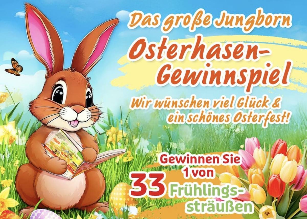 Gewinnspiel: Gewinne 1 von 33 duftenden Frühlingssträußen!