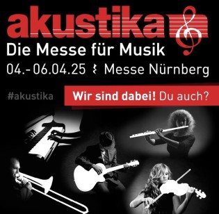 Klassik Radio - 2 Tagestickets für die akustika 04- 06 April 2025 in Nürnberg.