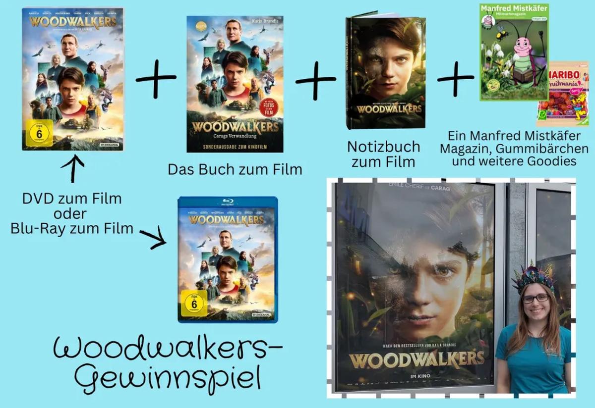 Gewinnspiel: DVD oder Blu-Ray von Woodwalkers + Goodies