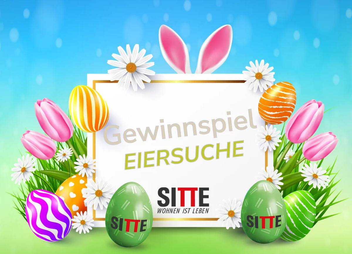 Gewinnspiel: 2 hochwertige Deko-Osterhasen bei Sitte Wohnen gewinnen!