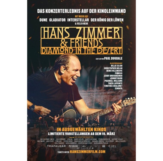 SONY - 1x 2 Tickets für das Konzert „Hans Zimmer Live - The Next Level“ am 24.10.2025 in Berlin