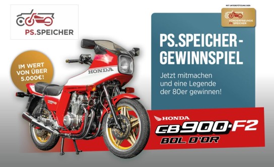 STIFTUNG PS.SPEICHER - eine Honda CB 900 F2 Bol d’Or im Wert von über 5.000 Euro (Abholung in Einbek))