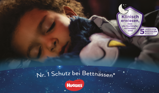 Huggies DryNites Nachthöschen gratis testen