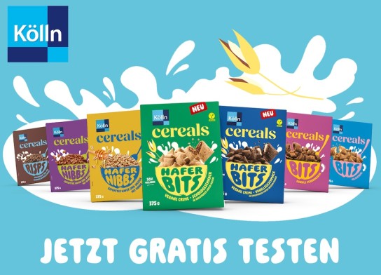 Kölln cereals gratis testen