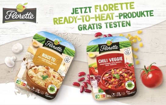 Florette Gemüse Ready-to-heat gratis testen