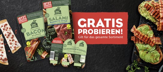 Billie Green Veganer Genuss gratis testen