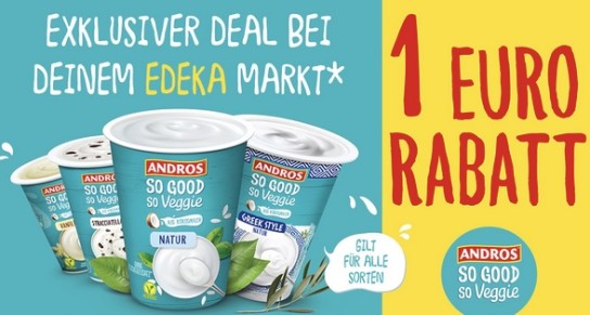 Andros So Good So Veggie mit 1,00 € Cashback