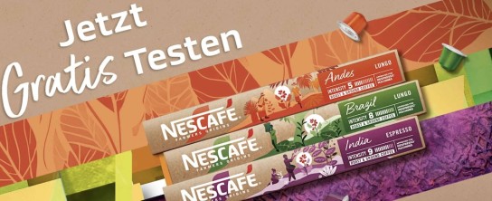 Nescafé Farmers Origins gratis testen