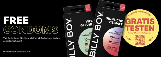 BILLY BOY: Kondome gratis testen