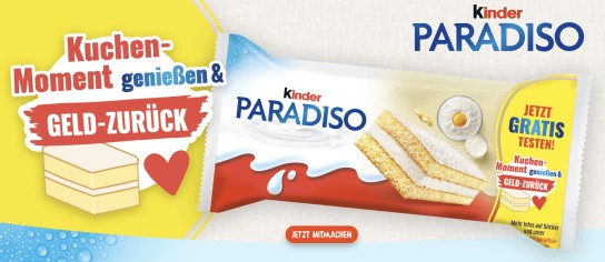 kinder PARADISO gratis testen