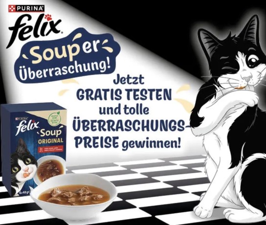 Purina: Soup mit bis zu 5 € Cashback