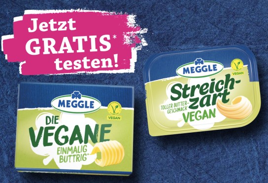 MEGGLE Butter Vegan gratis testen