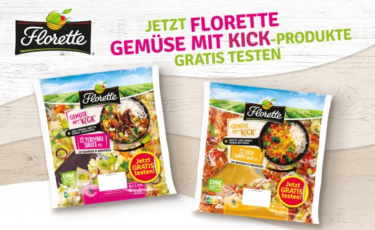 Florette Gemüse mit Kick gratis testen