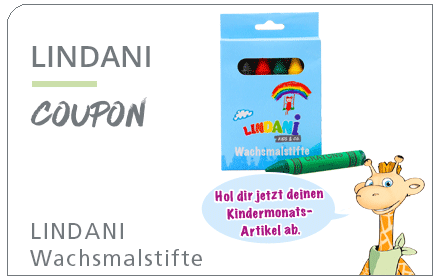 Linda Apotheken: Gratis LINDANI Wachsmalstifte