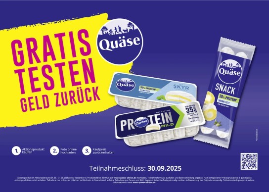 Quäse gratis testen