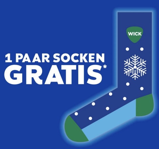 Wick: gratis Socken