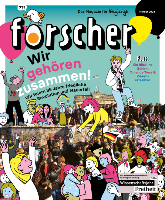 BMBF: gratis Forscher Magazin für Kinder | Ausgabe 02/2024