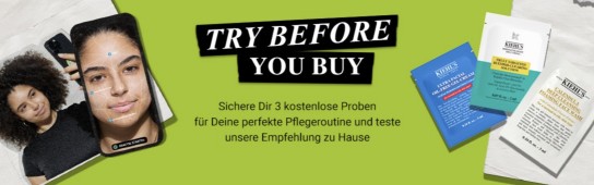 Kiehl's: gratis 3 Proben