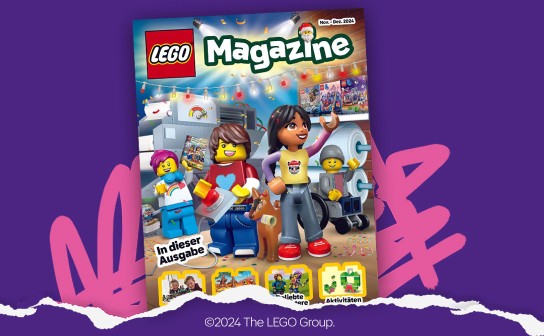 LEGO gratis Kinder Magazine