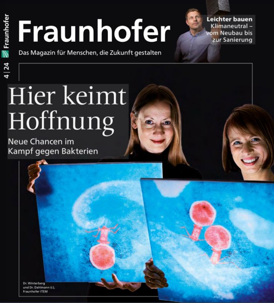 Fraunhofer Gesellschaft: gratis Forschungs-Magazin | Neue Ausgabe 4/2024