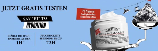 Kiehl's: 10.000 kostenlose Proben Ultra Facial Cream