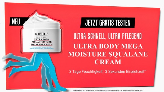 Kiehl's: 8.000 kostenlose Proben Ultra Body Cream