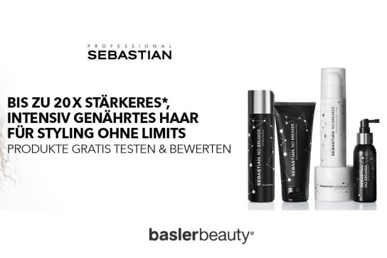 basler-beauty: 20 Produkttester für die No.Breaker Line von SEBASTIAN gesucht