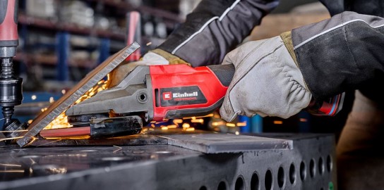 Einhell: Flathead Winkelschleifer TP-AG 18/125 F Li BL Produkttester werden