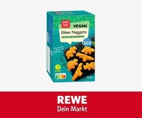 REWE: 10.000 Produkttester für REWE Beste Wahl Vegane Dino Nuggets gesucht