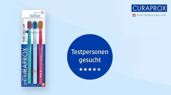 dm Drogerie: 250 Produkttester für die Curaprox Zahnbürste gesucht