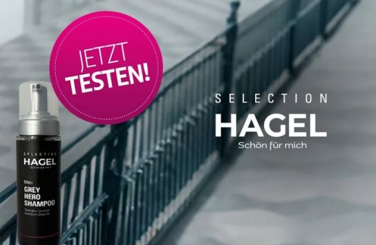 Hagel-Shop: 30 Produkttester für das HAGEL SELECTION Grey Hero Shampoo gesucht