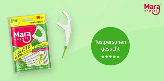 dm Drogerie: Mara Expert Zahnseidesticks FlossStx Ultra - 250 Produkttester gesucht