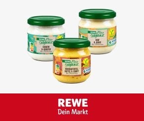 REWE: REWE Bio + vegan Streichcremes - 15.000 Produkttester gesucht