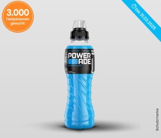 ALDI: 3.000 Produkttester für Powerade Mountain Blast gesucht