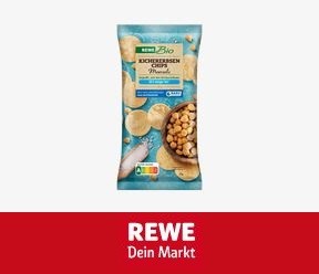 REWE: 10.000 Produkttester für REWE Bio Kichererbsenchips gesucht