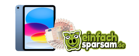 Apple iPad + Bargeld Gewinnspiel Juli von Einfach-Sparsam.de