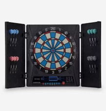 Elektronische Dartscheibe mit 12 Pfeilen