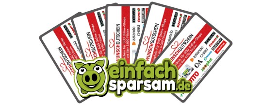 Wunschgutschein Gewinnspiel im Februar von Einfach-Sparsam.de