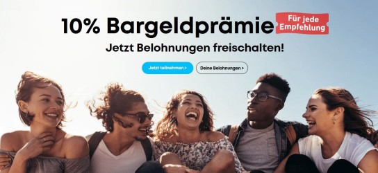 Anker bietet ein Empfehlungsprogramm an, bei dem registrierte Mitglieder Freunde oder Familie einladen können, im...